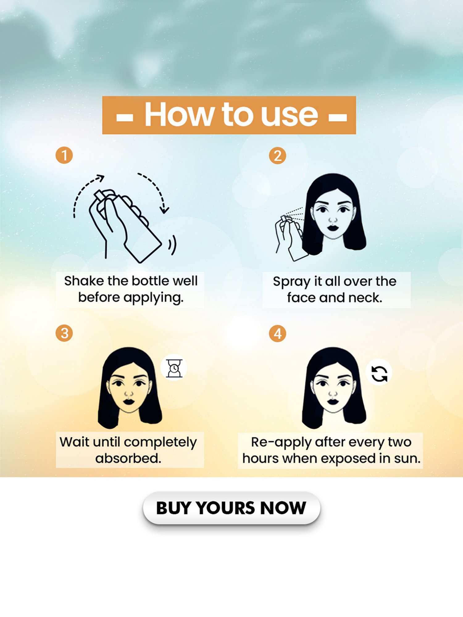 TNW-The Natural Wash Sun Protection SPF 50 Spray - 100 ml