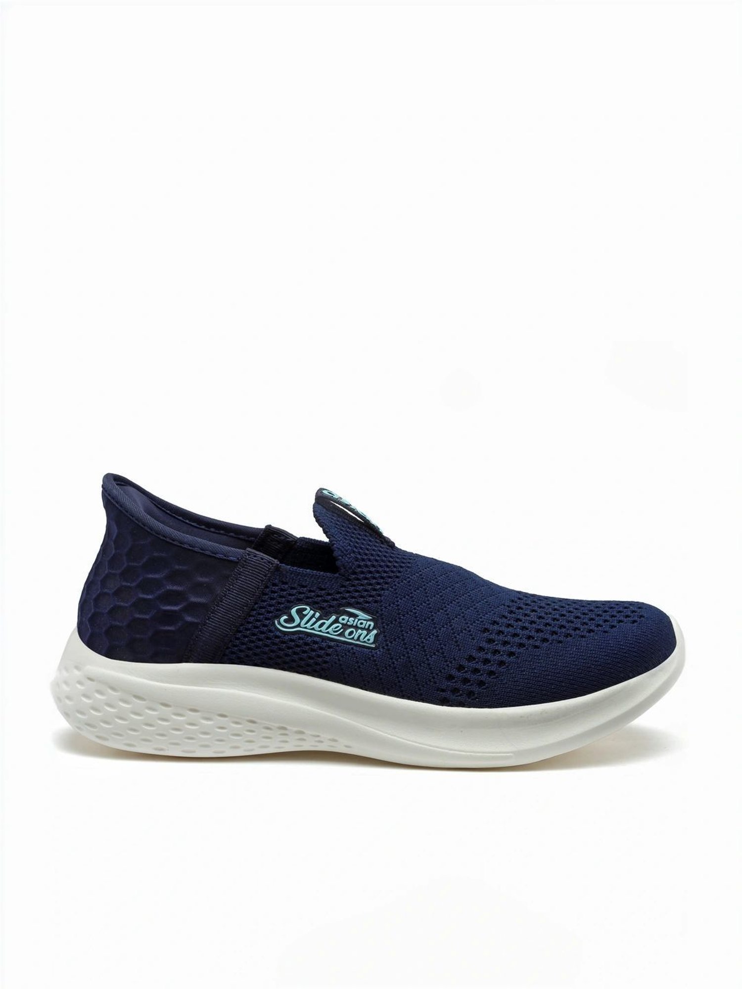 Asian Women's Navy Walking Shoes