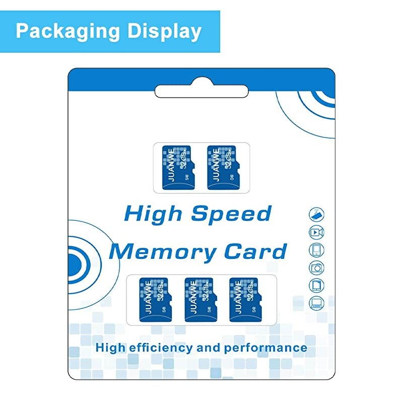 5 Pack 32GB Micro SD Card Memory Card 32GB C10 TF Card HighSpeed Card for SmartphoneBluetooth SpeakerTabletPCCamera 5 Pack