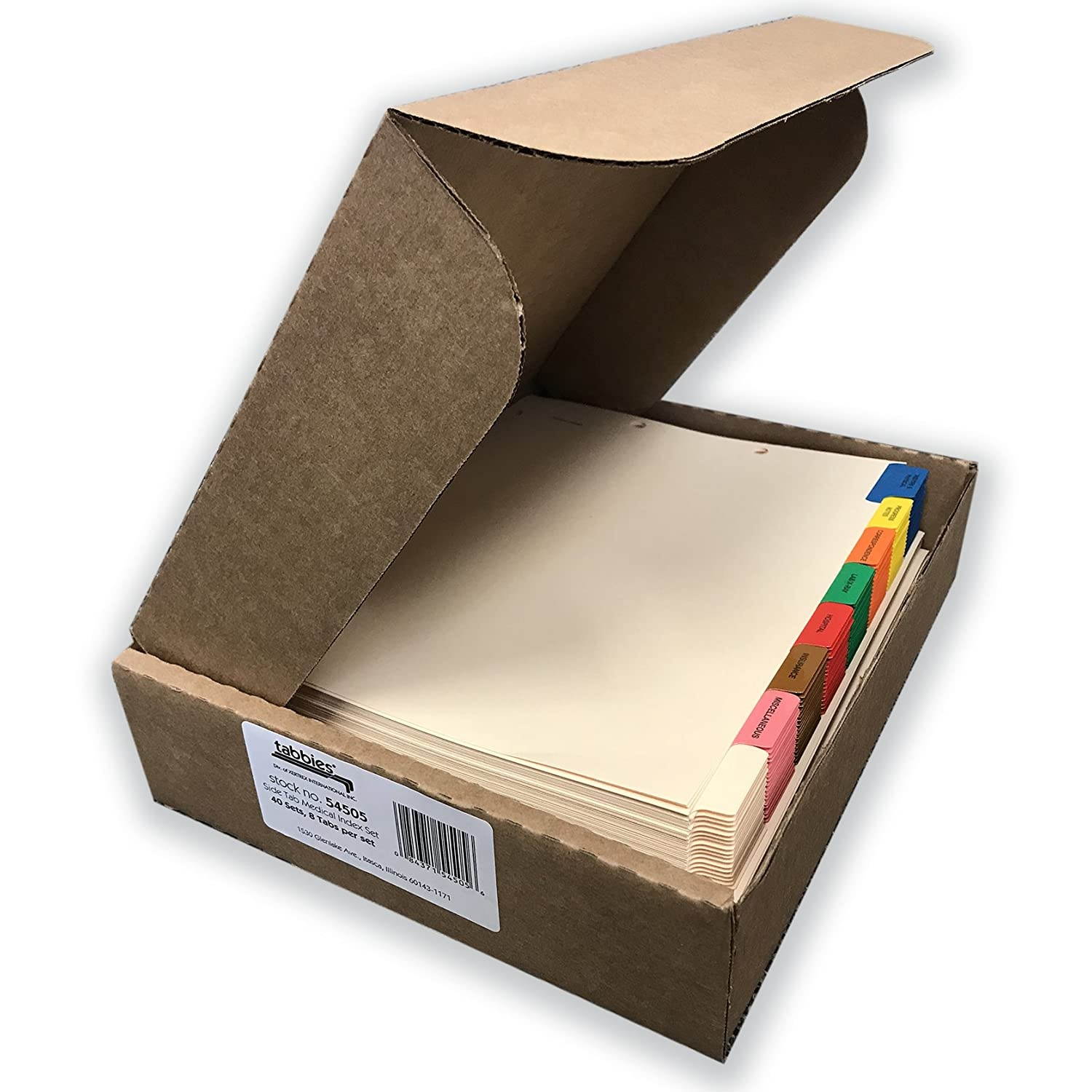 Tabbies A-Z Tabs Index Card Guides, (TAB54505)