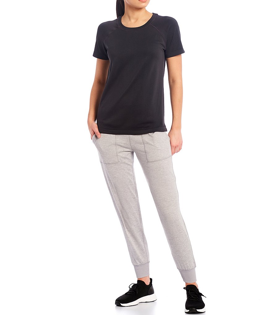 Kinesis Slim Rib Waistband Pocketed Pull-On Joggers