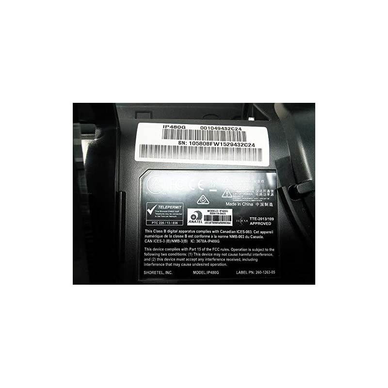 IP 480G Phone, Black