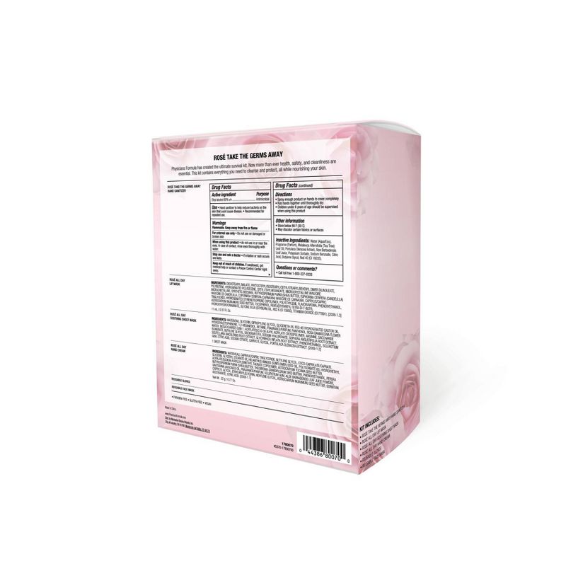 Physicians Formula Rose Take The Germs Away Cosmetic Set - 6pc