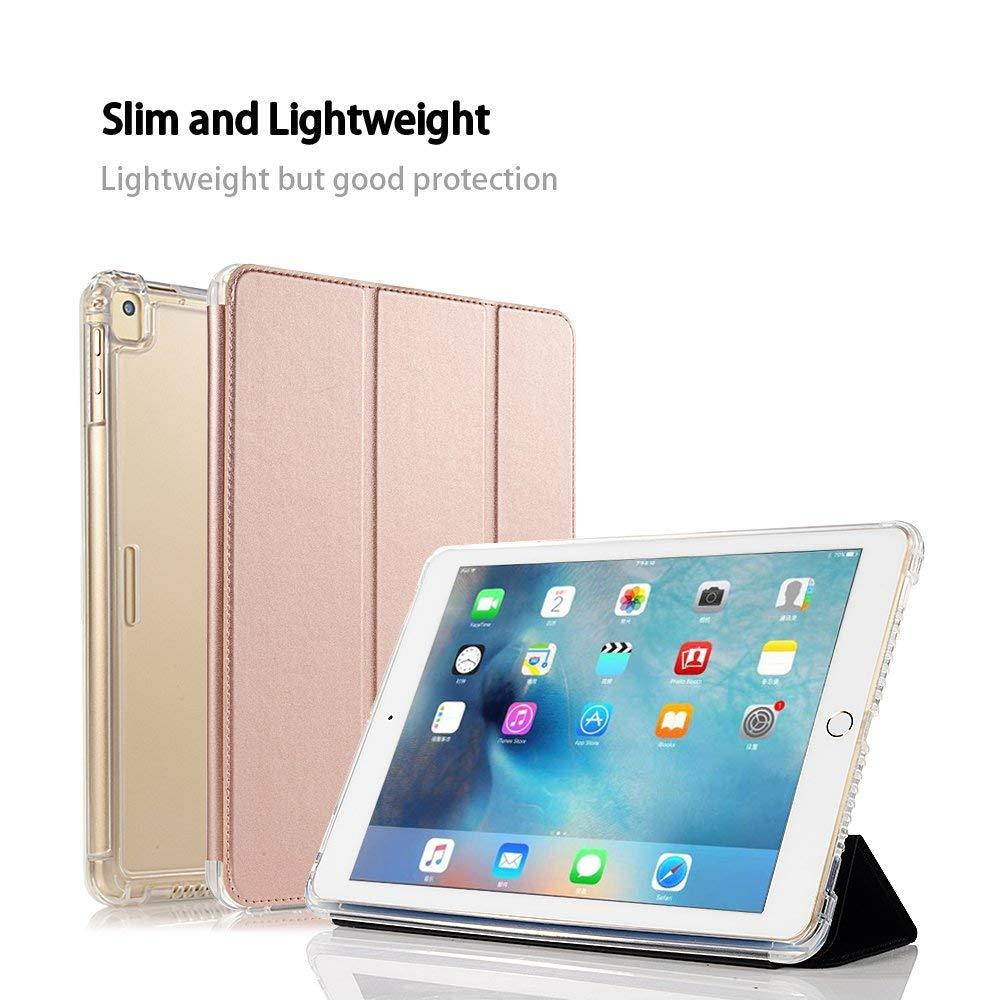 Valkit For iPad mini Case,iPad mini 2 Case,iPad mini 3 Case,Shockproof Protective Smart Stand Protective Heavy Duty Rugged Impact Resistant Armor Cover,Rose gold