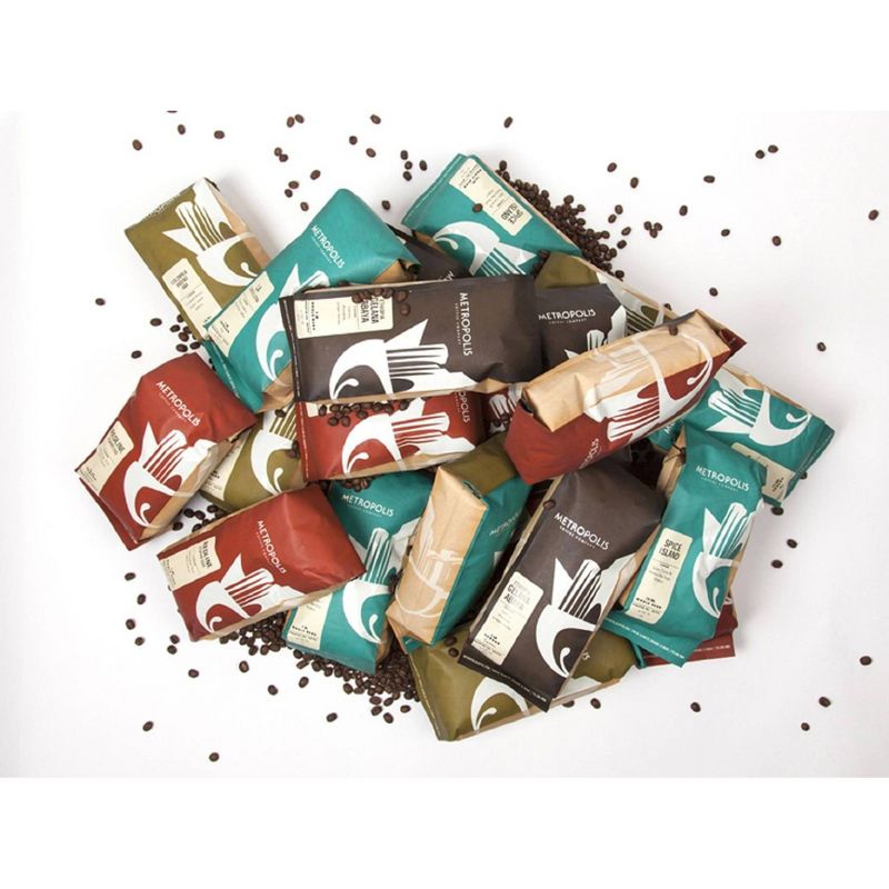 Metropolis Redline Espresso Medium Dark Roast Whole Bean Coffee - 12oz