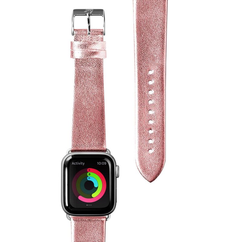 LAUT Apple Watch Strap 38/40 Metallic Leather - Rose