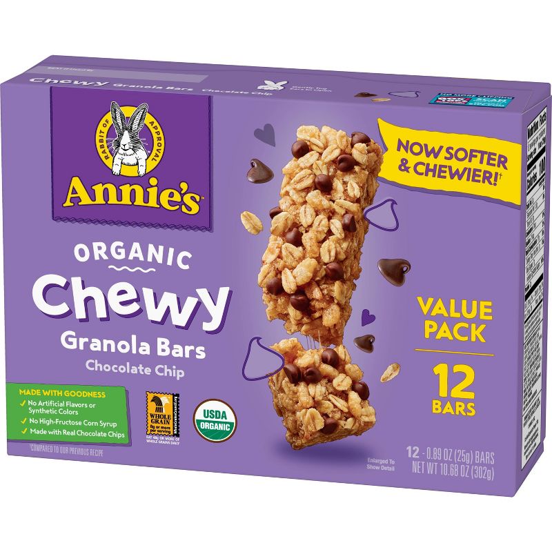 Annie's Chocolate Chip Chewy Value Pack - 10.6oz