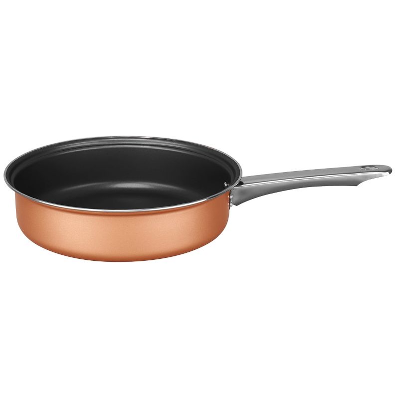 Brentwood 9 Piece Non Stick Cookware Set in Copper