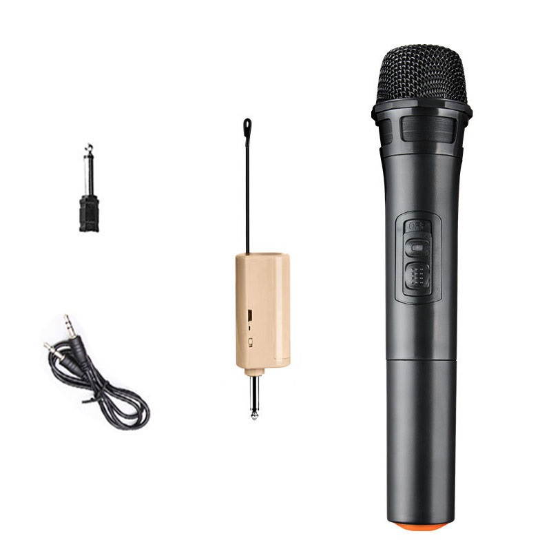 2 Channel 50Hz-15KHz Pro UHF Wireless Microphone System Cordless Mic + Receiver