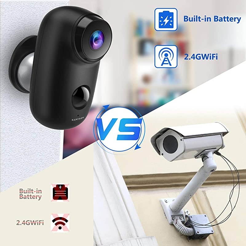 Security Camera WiFi IP Home CameraR2C 1080P HD Baby Monitor Wireless Pet Camera with AI Human Sound Detection Free Cloud Included 2Way AudioWorks with Alexa PanTilt Night Vision
