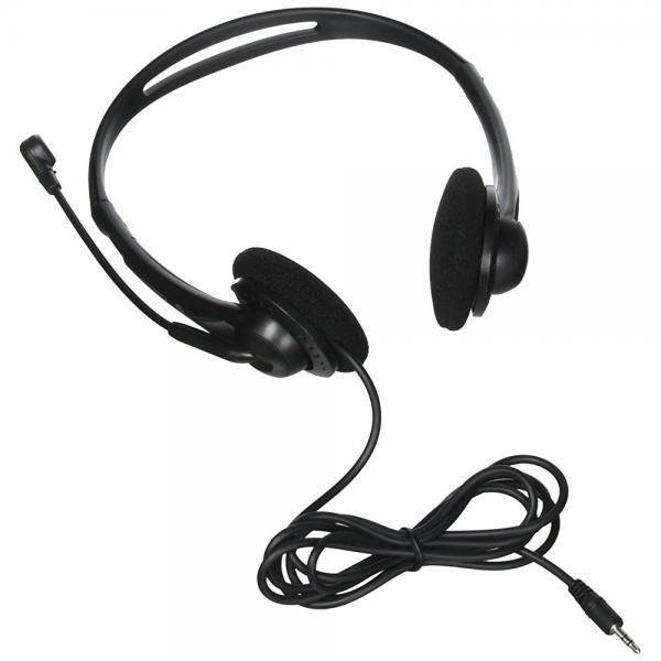 CLEARSOUNDS CS-HD 500 Telephone Headset, Binaural, Black