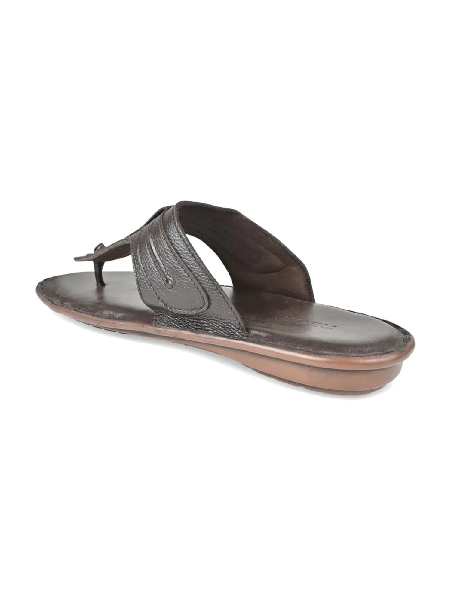 Regal Men's Brown Thong Sandals