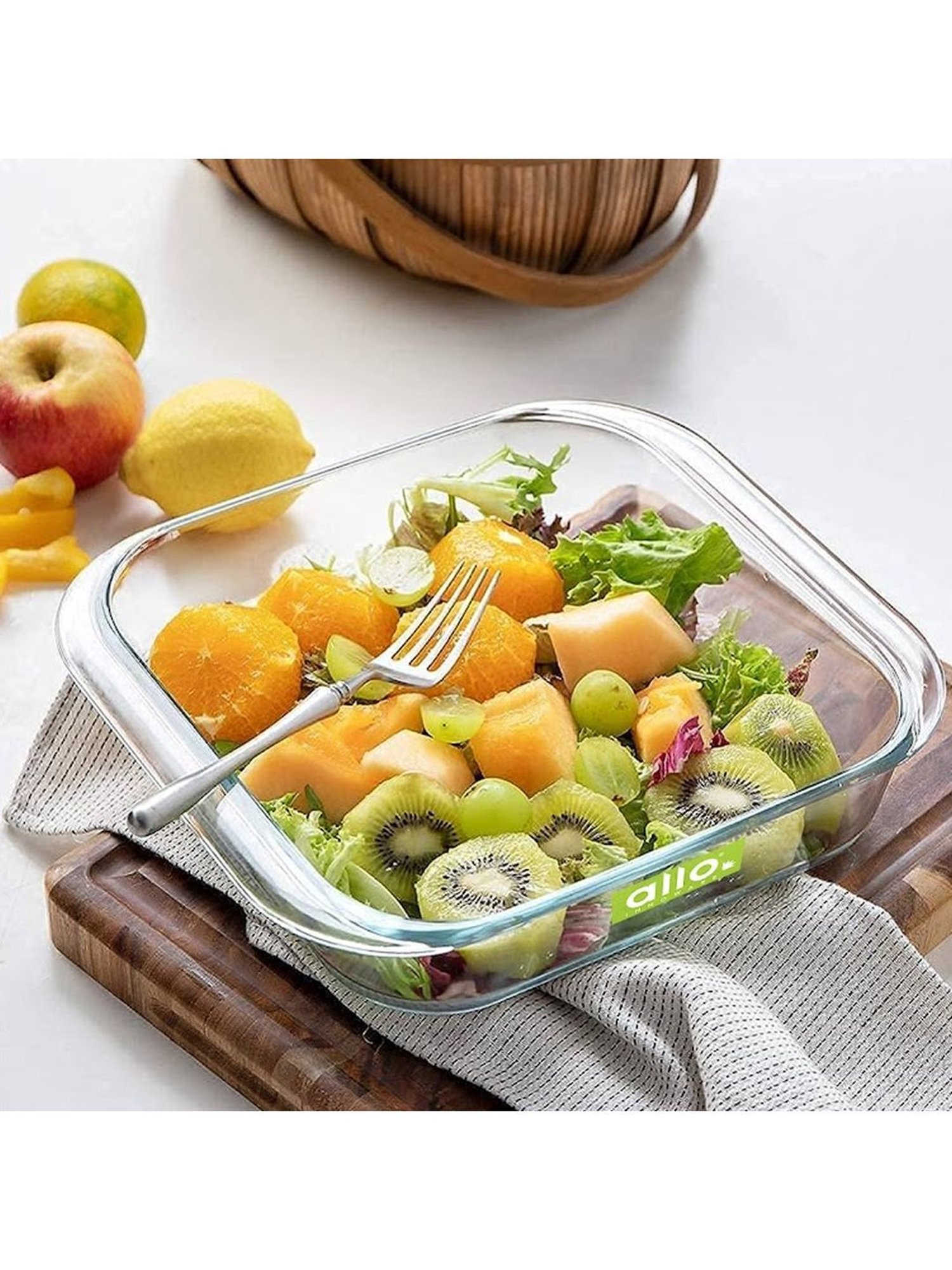 Borosilicate Square Glass Baking Dish, Baking Tray, Oven and Microwave Safe