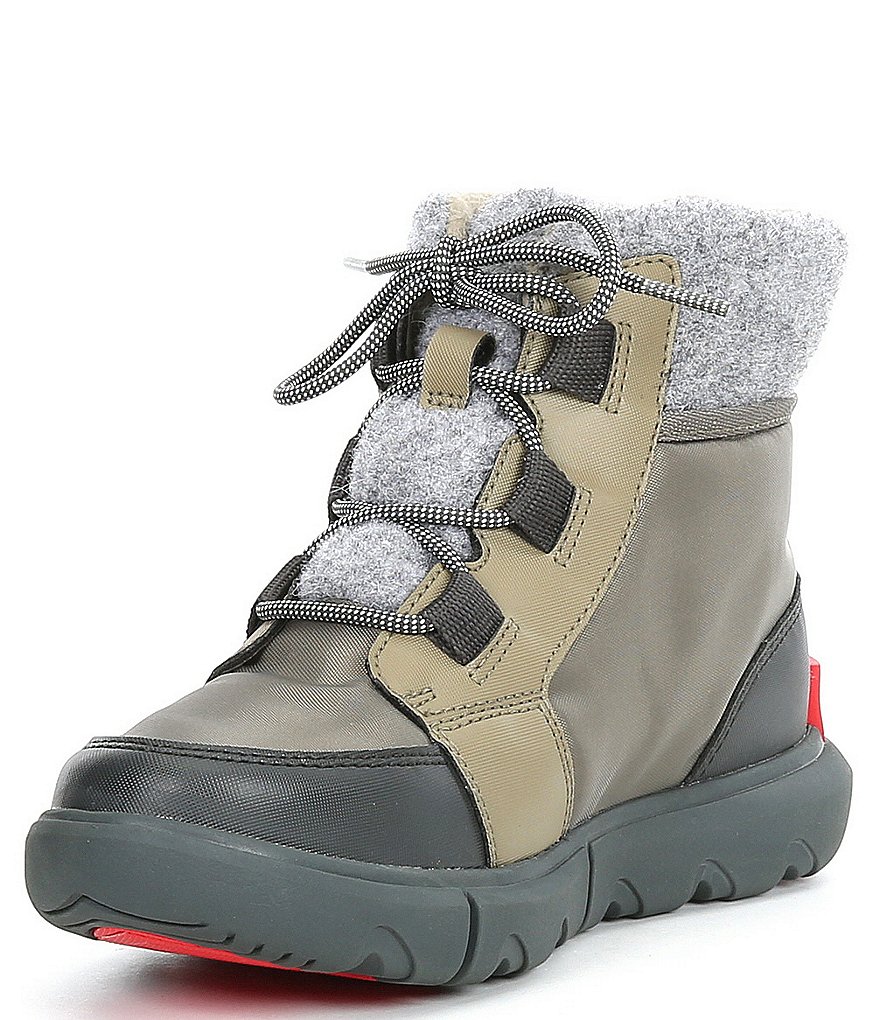 Sorel Explorer II Carnival Waterproof Lace-Up Booties
