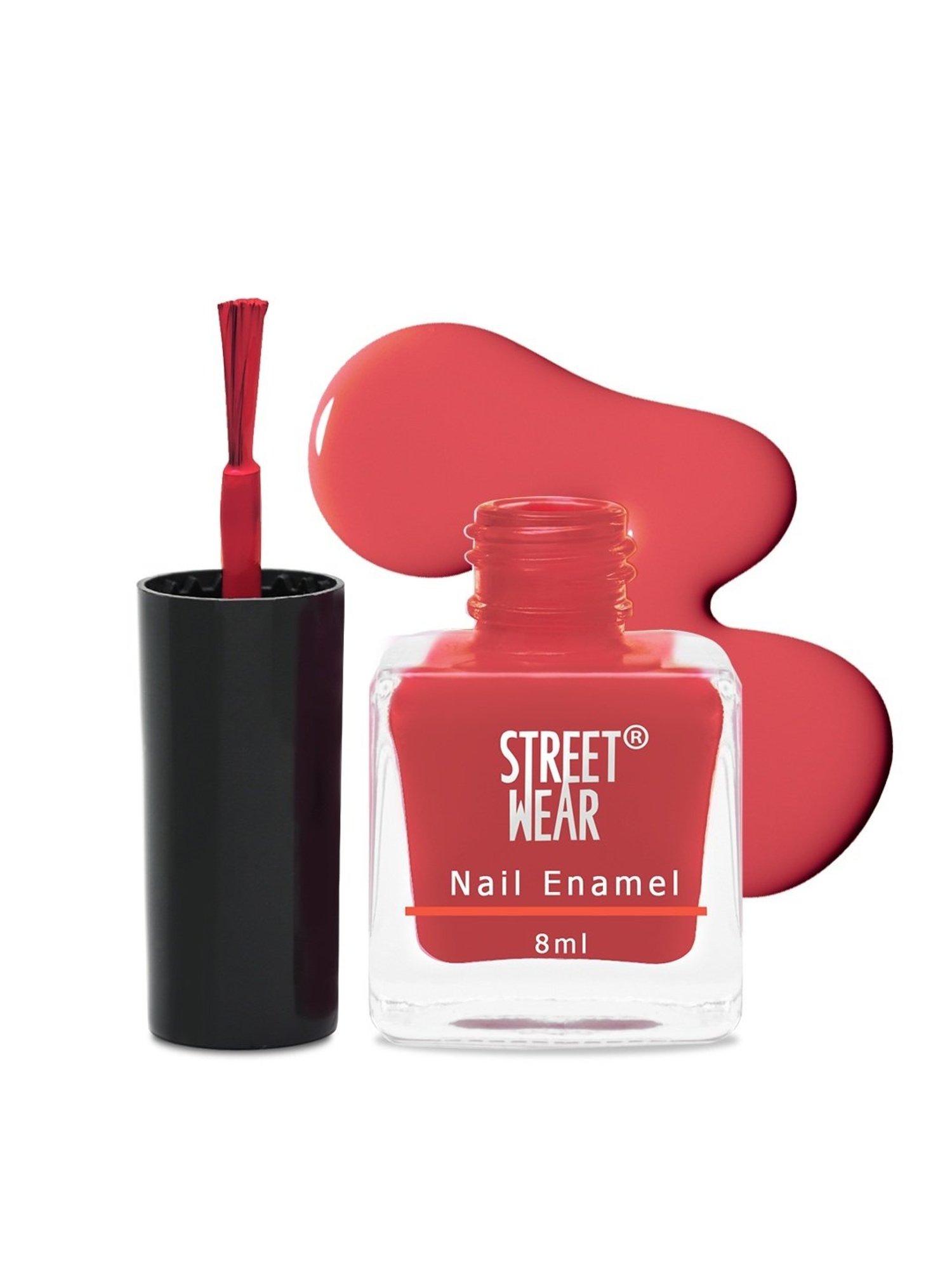 Street Wear Gloss Nail Enamel Krazy Red - 8 ml