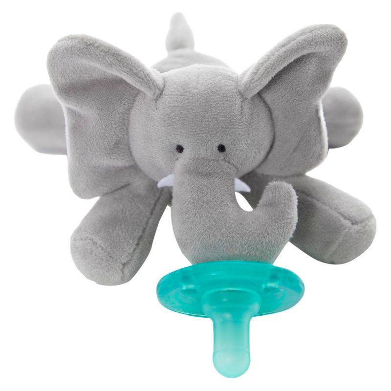 WubbaNub Elephant Pacifier - Gray