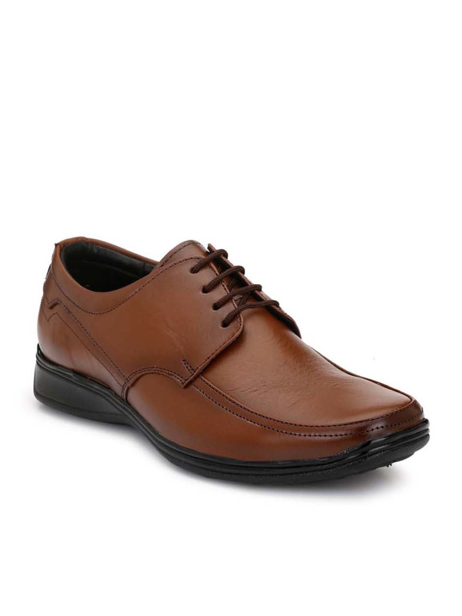 Eego Italy Men's Brown Derby Shoes