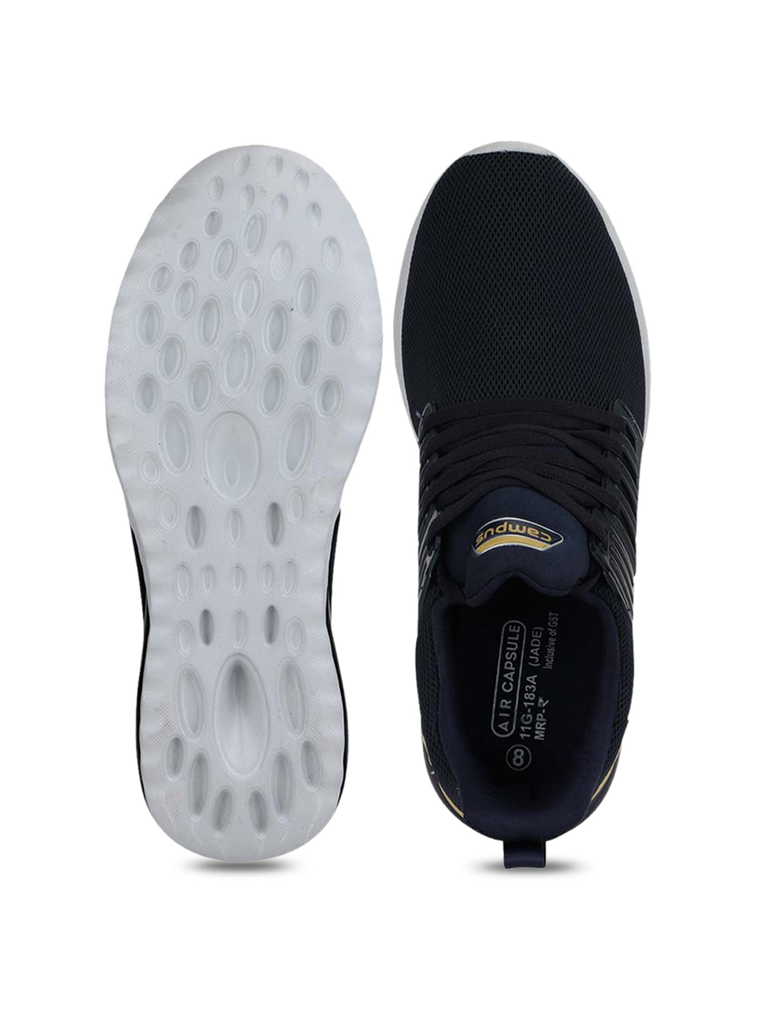 Campus Men's Jade Peacoat Navy Running Shoes