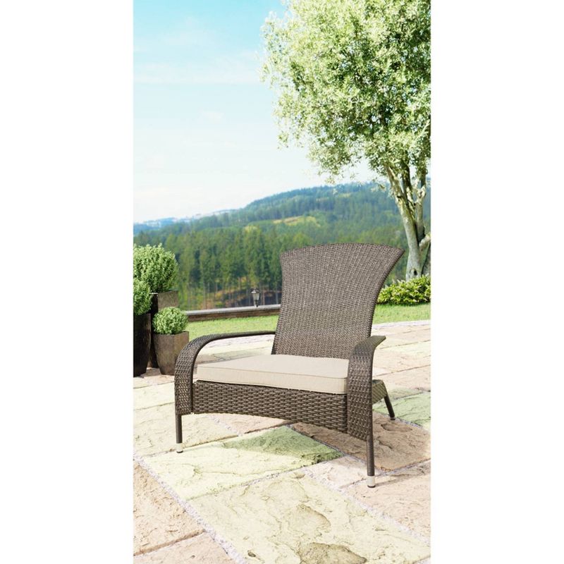 Coconino Wicker Outdoor Patio Accent Chair - Balkene Home