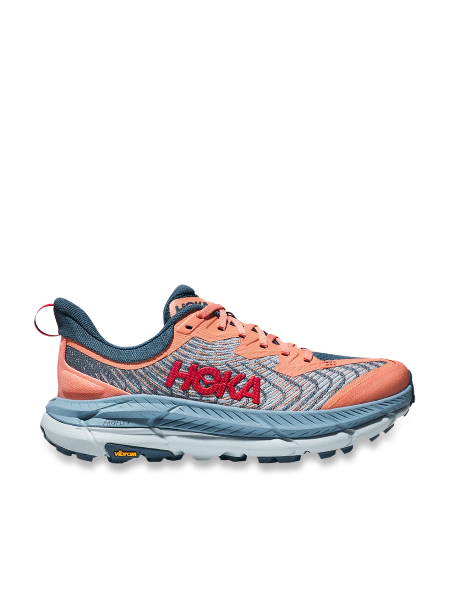 Hoka Women's W MAFATE SPEED 4 Papaya & Real Teal Running Shoes