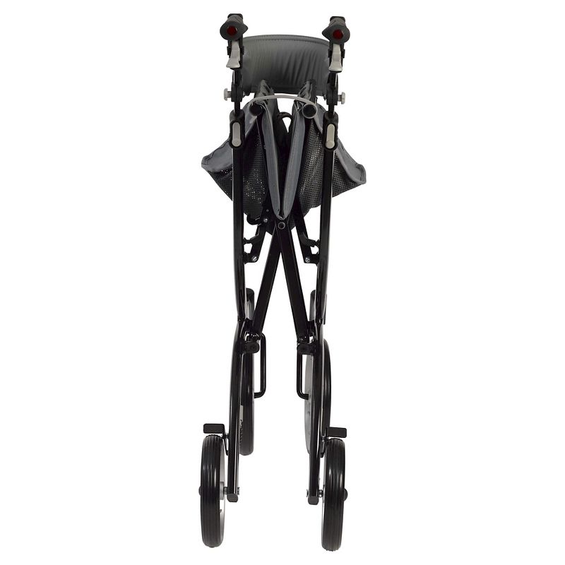 Drive Medical Nitro Euro Style Walker Rollator, Black