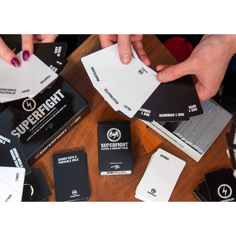 Superfight Card Game The Sword & Sorcery Expansion Deck