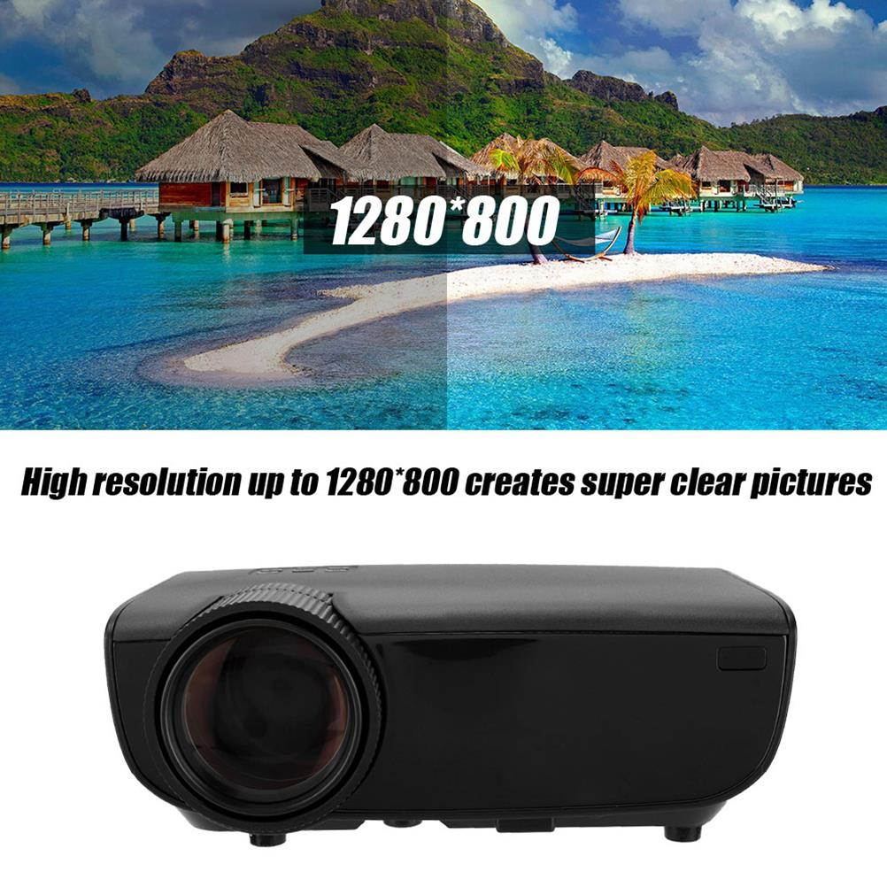 3D 1080P HD WIFI Mobile Phone with the Same Screen Projector Home Theater Projector Portable Mini Video Projector LCD Screen Office Top Projector