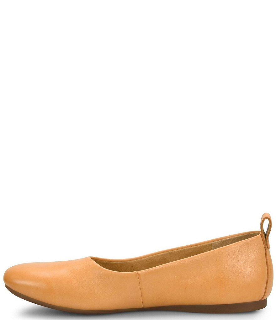 Born Beca Leather Slip-On Flats