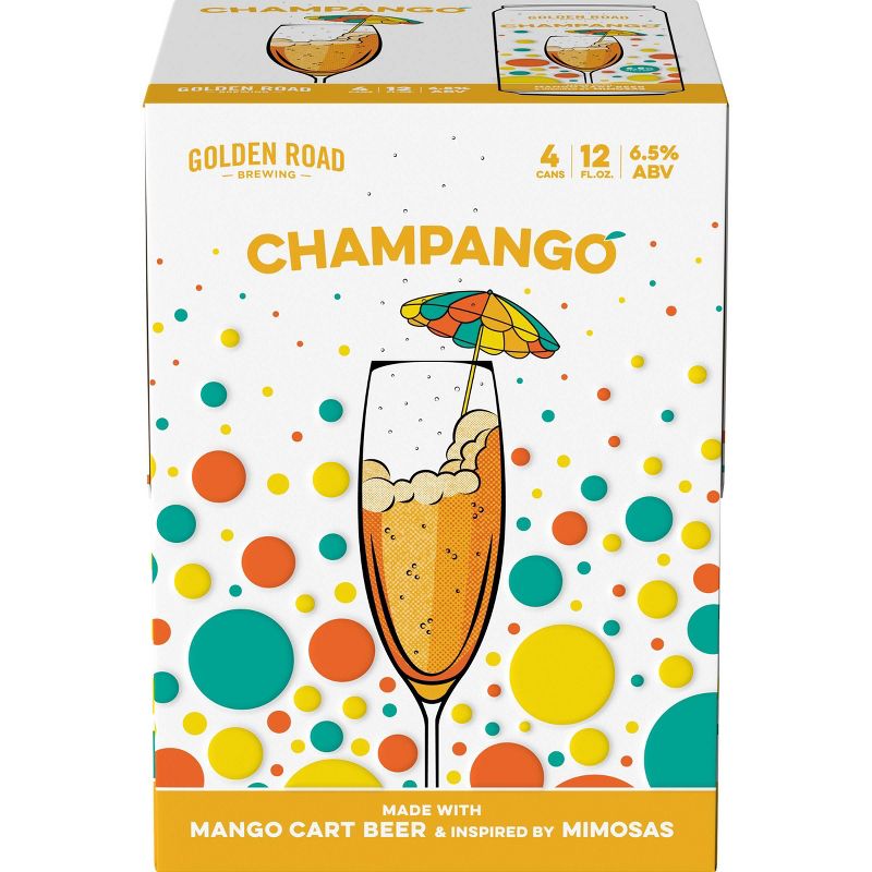 Golden Road Champango Beer - 4pk/12 fl oz Cans
