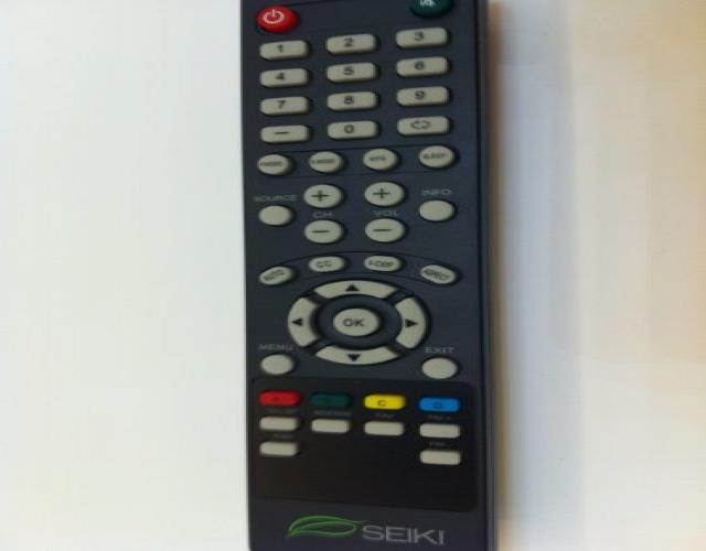 NEW SEIKI TV Remote for Almost all Seiki brand TV, Such as SC151FS SC241FS LC24G82 LC22G82 SC221FS SC261FS SC262FS SC32HT04 SC371TS SC391TS LC-40G81 SC461TS SC501TS SC552GS SC601GS SC601US SC601TS SE1