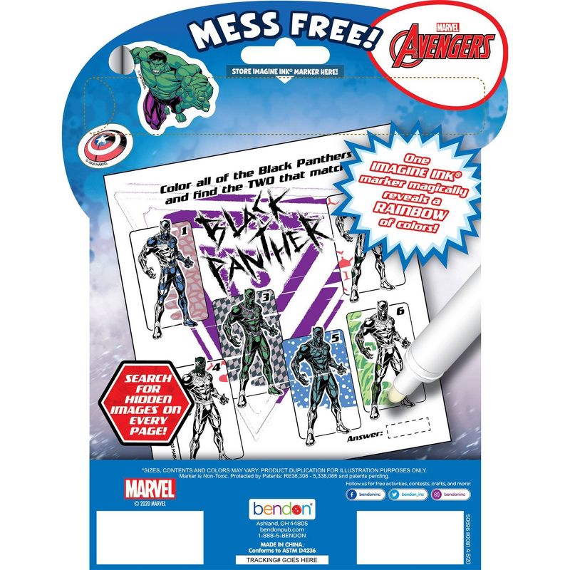 Avengers Imagine Ink Easter Stickers