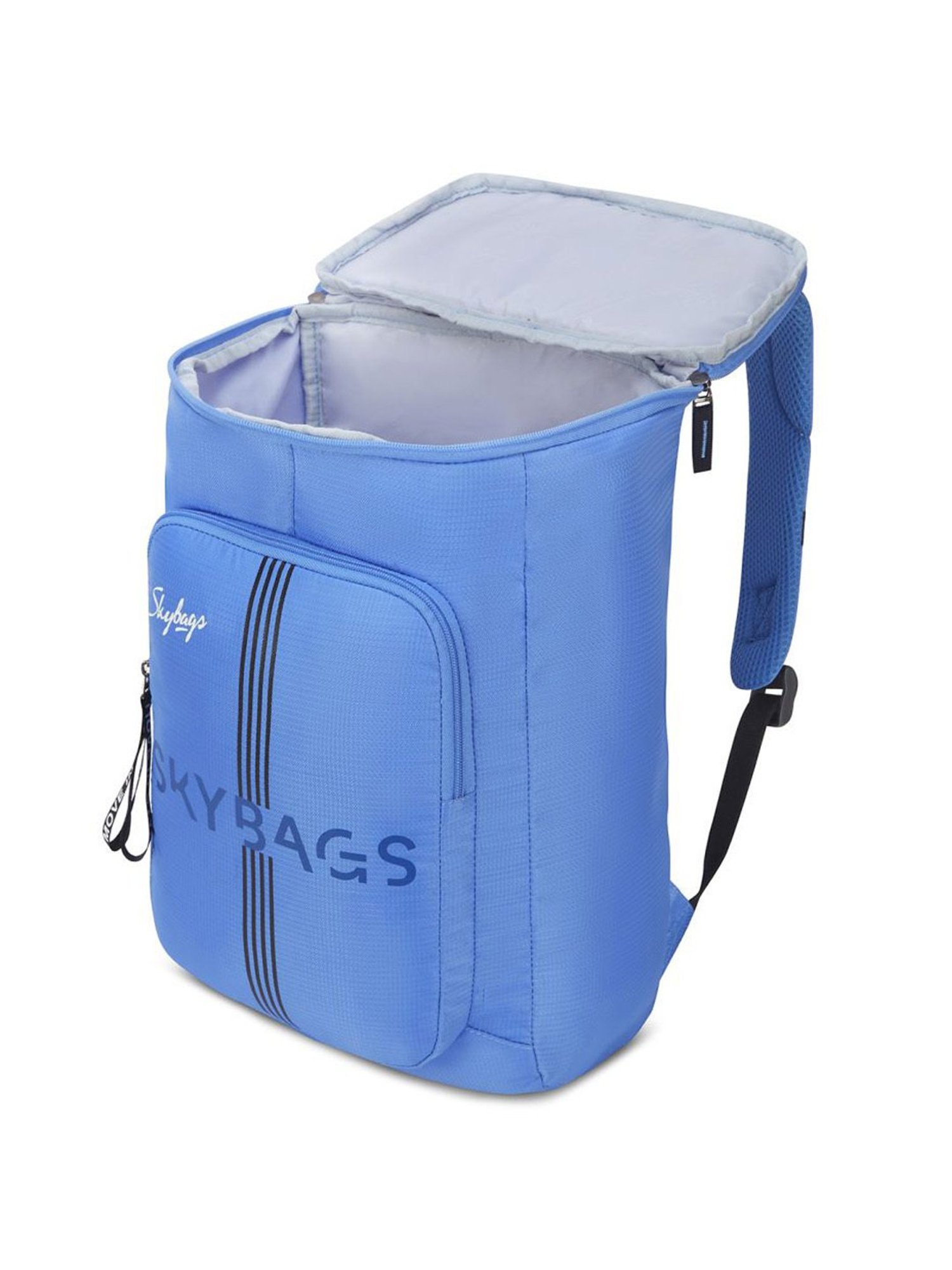 Skybags Tribe Pro 01 Blue Polyester Printed Laptop Backpack - 18 Ltrs