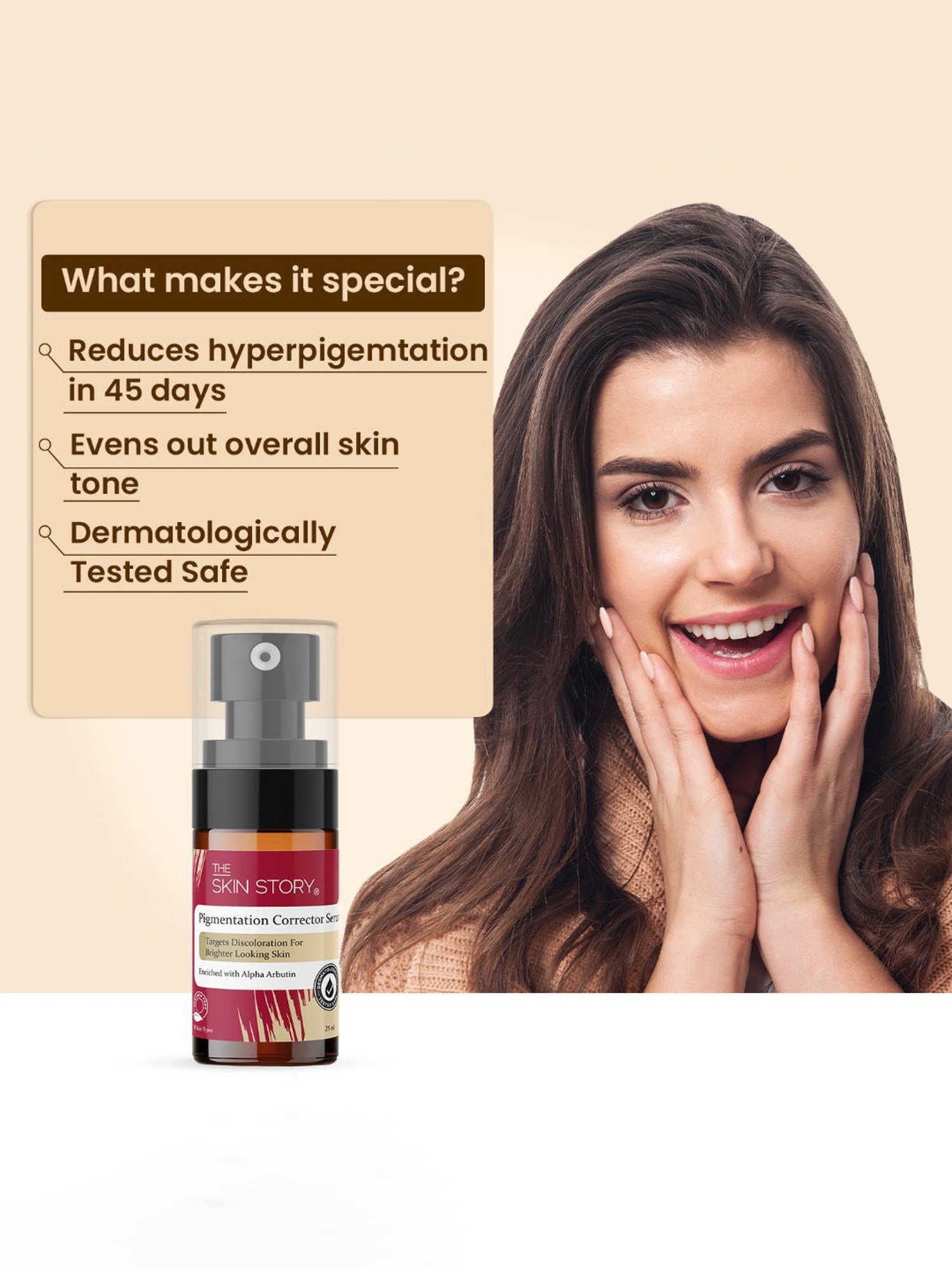 The Skin Story Alpha Arbutin Pigmentation Corrector Serum - 25 ml