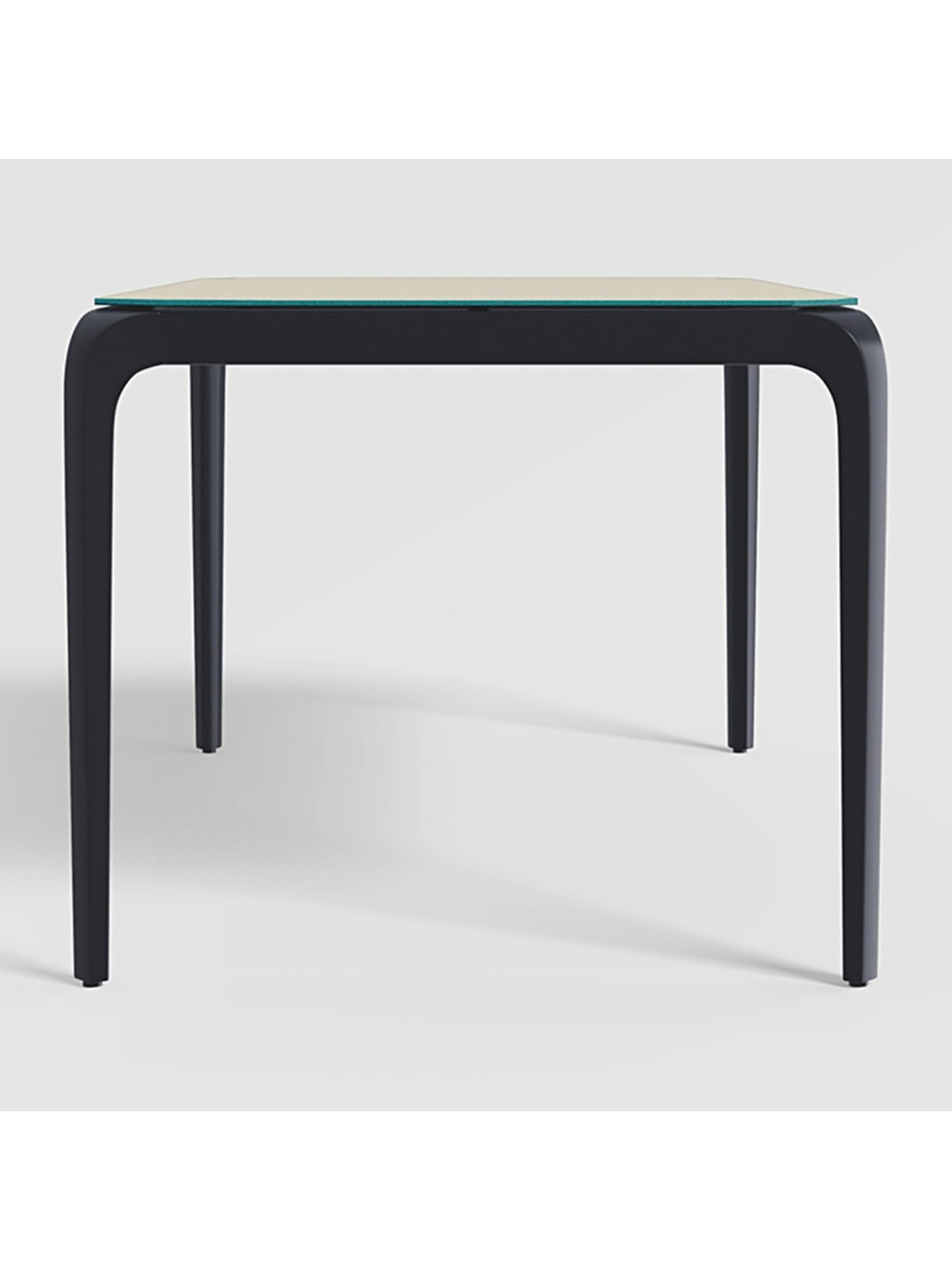 Godrej Interio Opulent Beige Wood 6 Seater Rectangular Dining Table