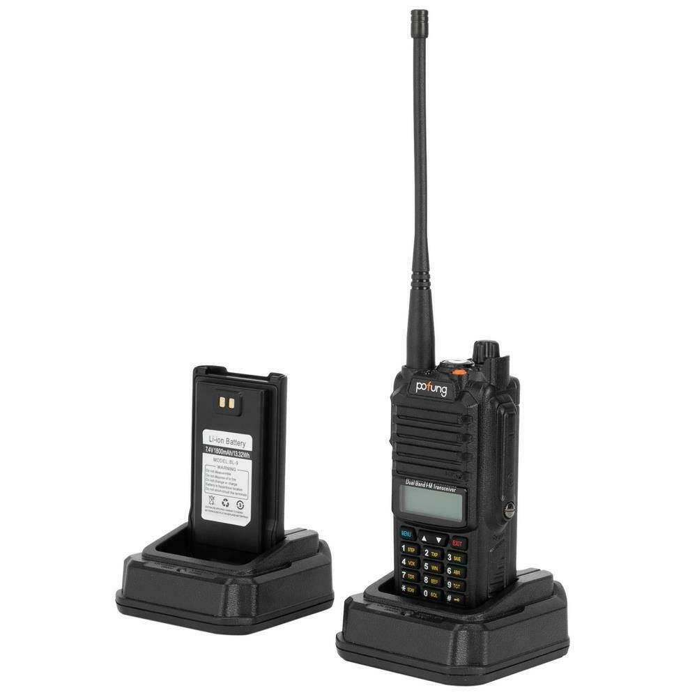 P52UV GMRS UV Dual-stage Waterproof Dual-power Tub Handheld Walkie-Talkie