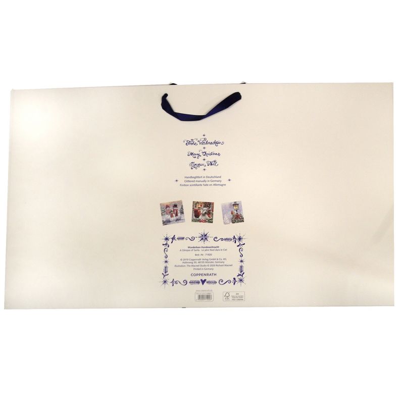 Christmas 13.5" A Glimpse Of Santa Advent Calendar  -  Advent Calendar