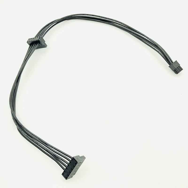 6Pin to Dual SATA 15Pin Power Cable for DELL Vostro 3070 3670 3967 3977 3980 Desktop Computer HDD SSD Power Supply Cable Adapter