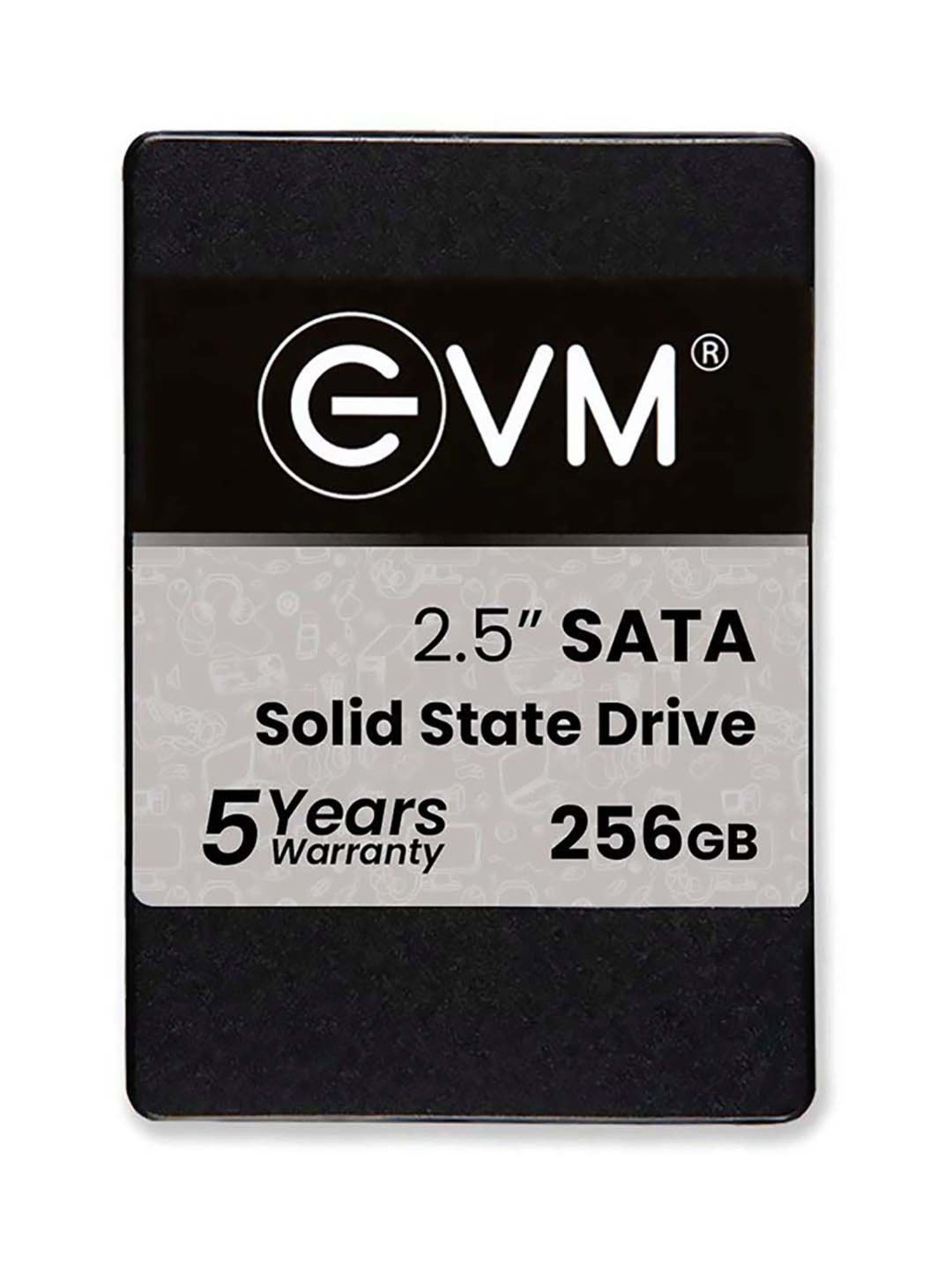 EVM EVM25 256GB 2.5 inch SATA Internal SSD (Black)
