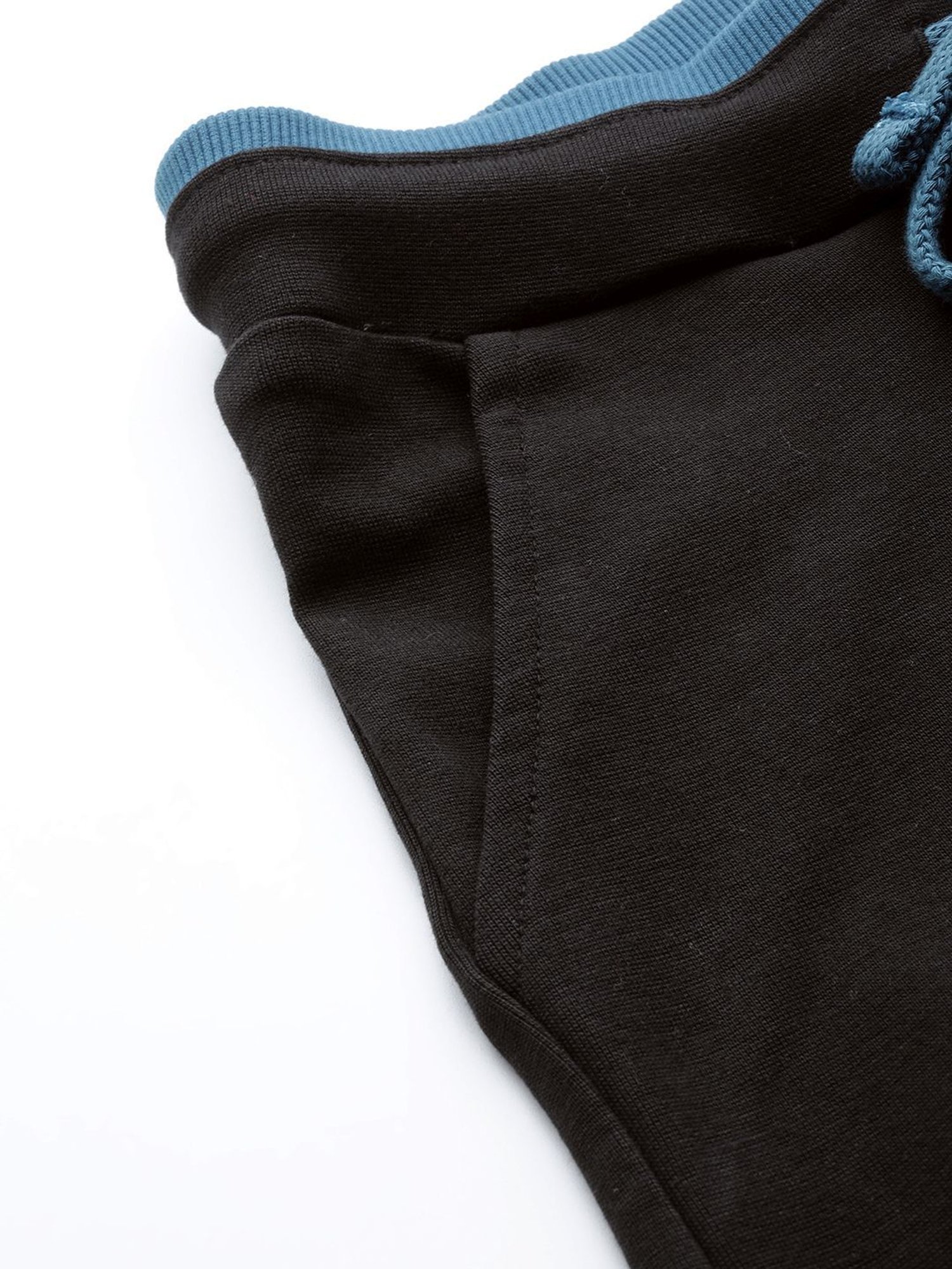 Cayman Black Mid Rise Track Pants
