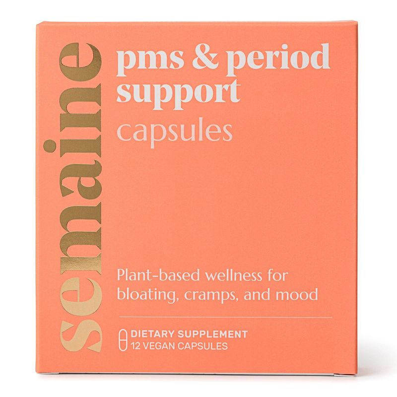 Semaine Health Plant-Based Menstrual Relief Pill - 12ct