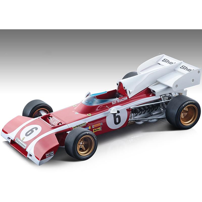 Ferrari 312 B2 #6 C. Regazzoni F1 South Africa GP (1972) "Mythos Series" Ltd Ed to 155 pcs 1/18 Model Car by Tecnomodel