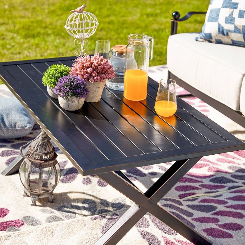 2pc Loveseat Patio Seating Set - Patio Festival