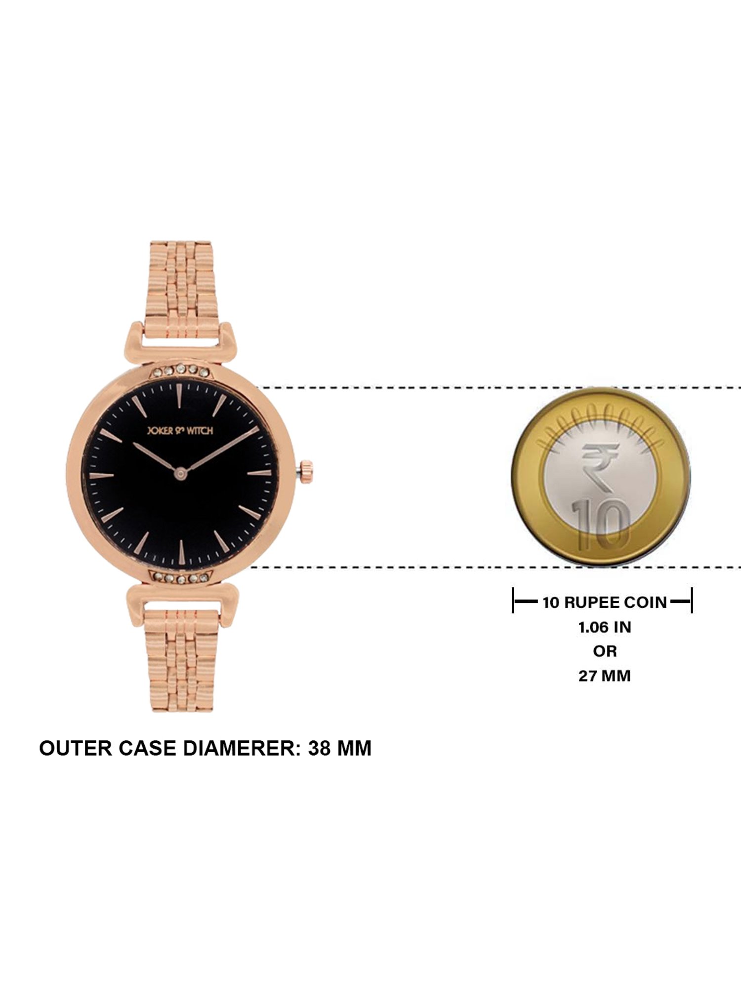 Joker & WItch JWBS294 Analog Watch with Bracelet Gift Set for Women