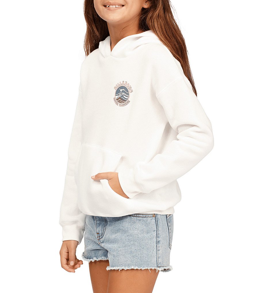 Billabong Little/Big Girls 5-14 Long Sleeve Better Together Hooded Sweatshirt
