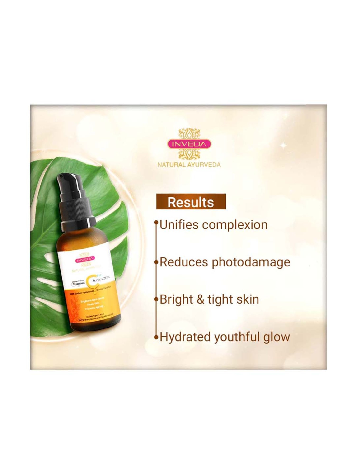 INVEDA Concentrated Vitamin C Serum 20% - 30 ml