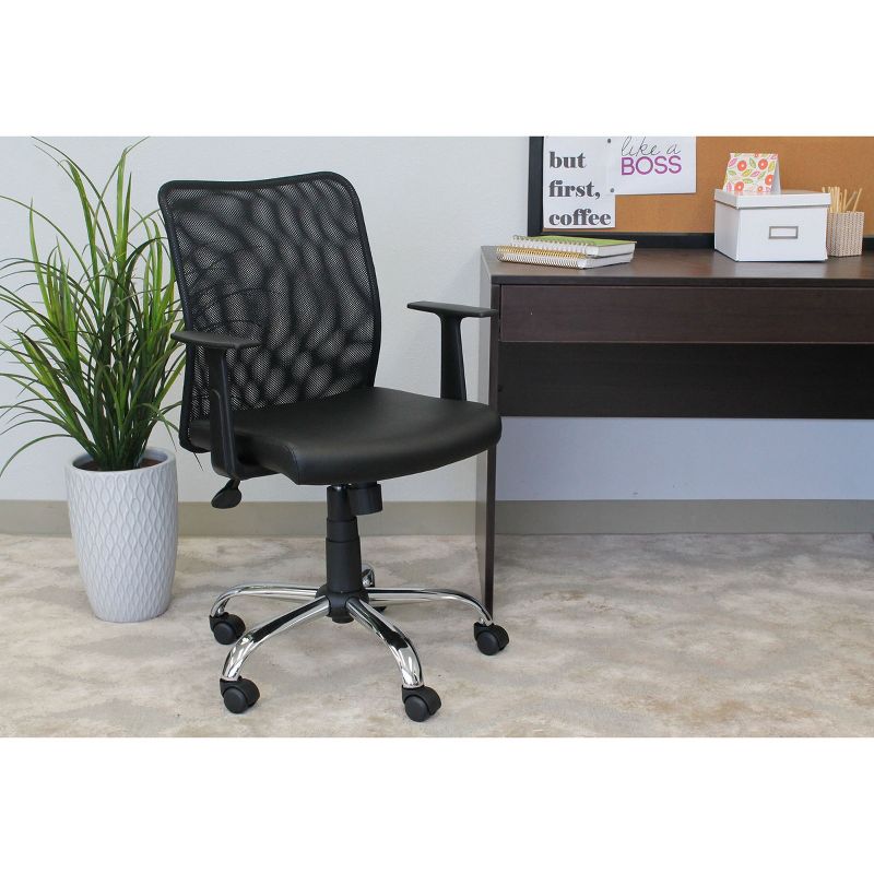 Budget Mesh Task Chair Black - Boss