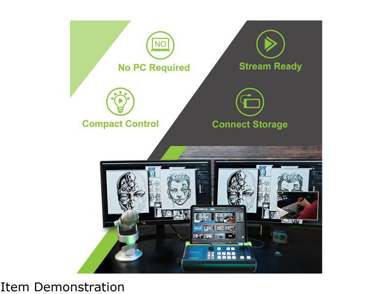 Omneon Spectrum Media Deck MPC-7002 w/ MIP-7600