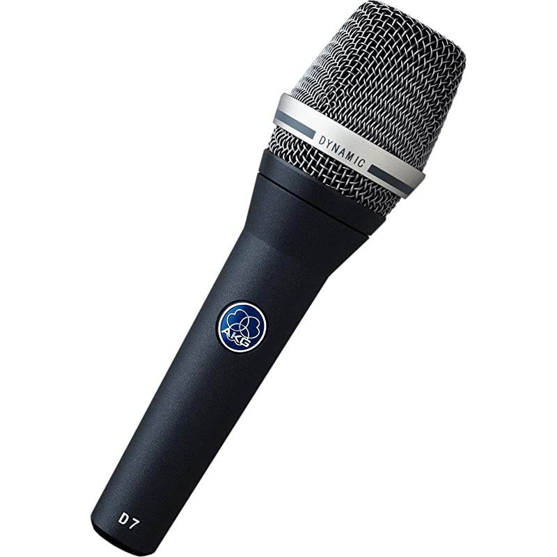D7 Reference Dynamic Vocal Microphone with Varimotion Diagphragm for Clean and Crisp Sound with Outstanding High Gain before Feedback