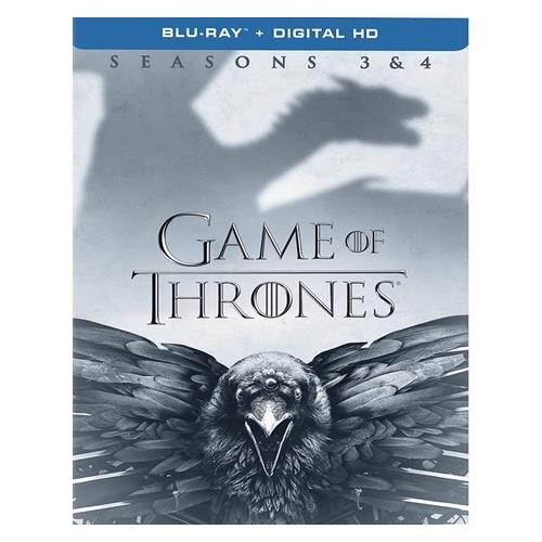 game of thrones s3&4 bd bluray