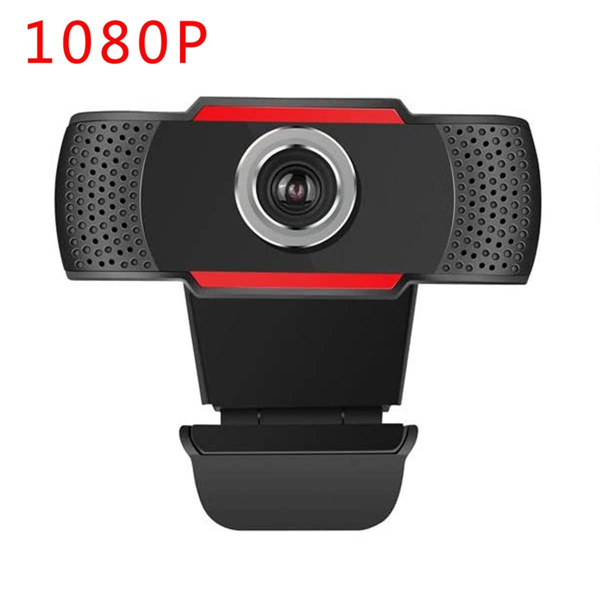 Video Conference Camera 1080P HD Webcam Computer Camera with Noise Reduction Microphone USB Plug & Play for Video Meeting Online Training Teaching